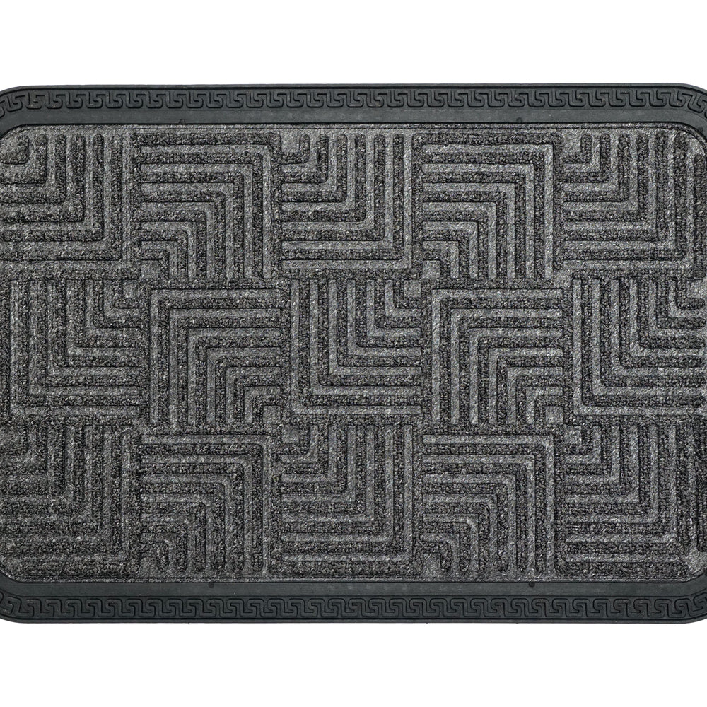 
                      
                        OnlyMat Dark Gery Quick Dry Anti Slip and Anti Fade Dark Gery Color Bath Mat Step Design
                      
                    