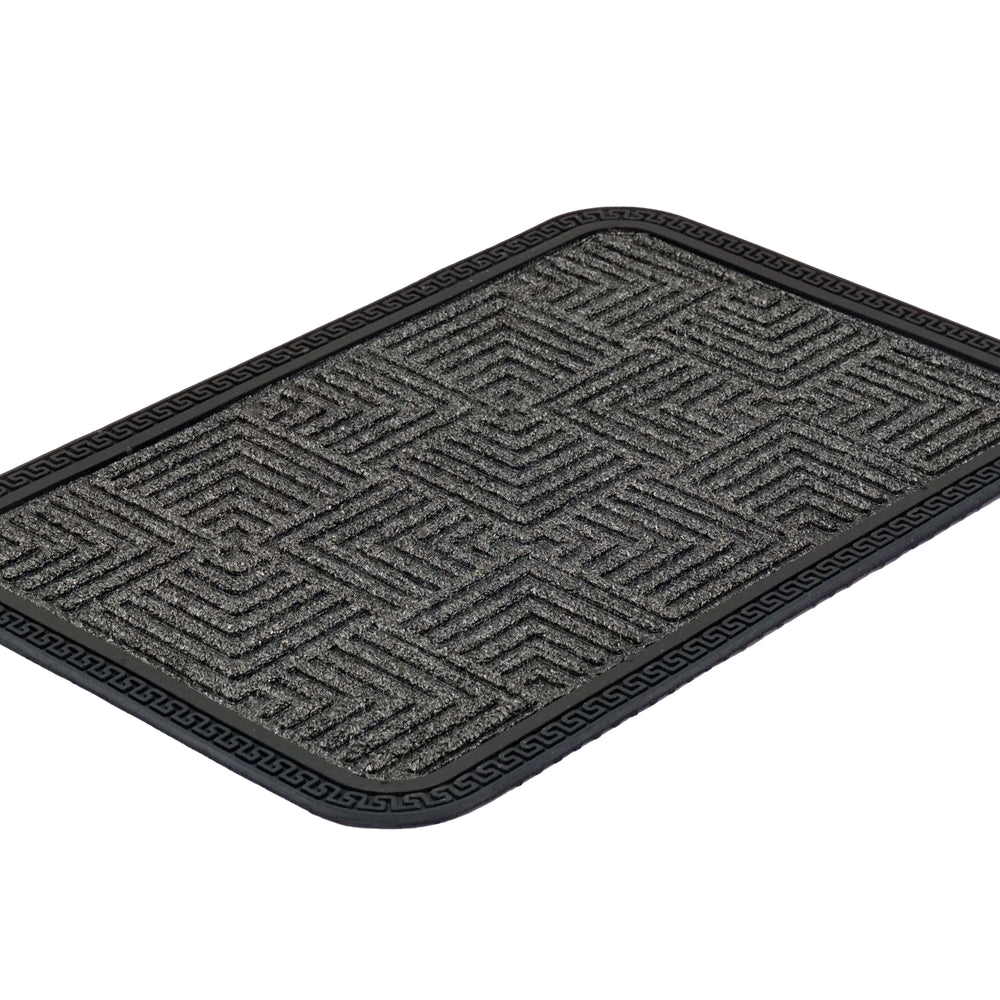 
                      
                        OnlyMat Dark Gery Quick Dry Anti Slip and Anti Fade Dark Gery Color Bath Mat Step Design
                      
                    