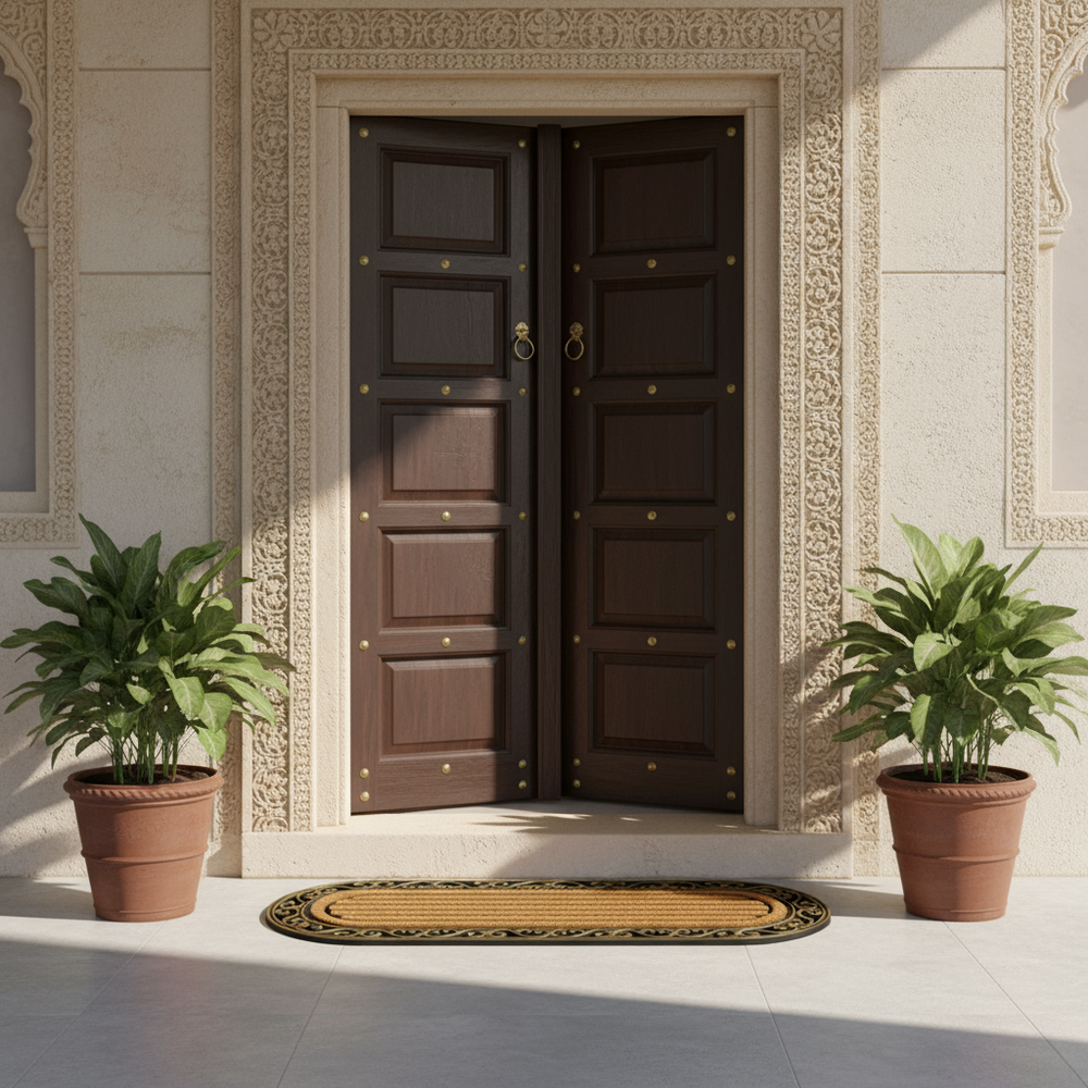 
                      
                        ओनलीमैट सुरुचिपूर्ण लंबा अंडाकार आकार का रबर कॉयर मोल्डेड डोर मैट 45 सेमी x 120 सेमी
                      
                    