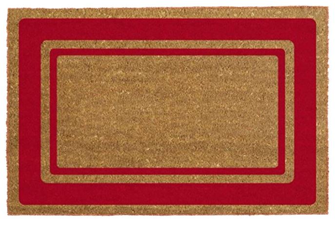 
                      
                        Onlymat Double Border Coir Doormat with Anti-Slip Backing
                      
                    