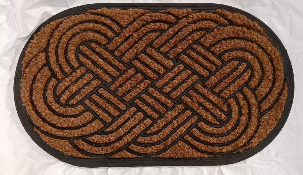 OnlyMat Elegant Lovers Knot Rubber Matting Door Mat