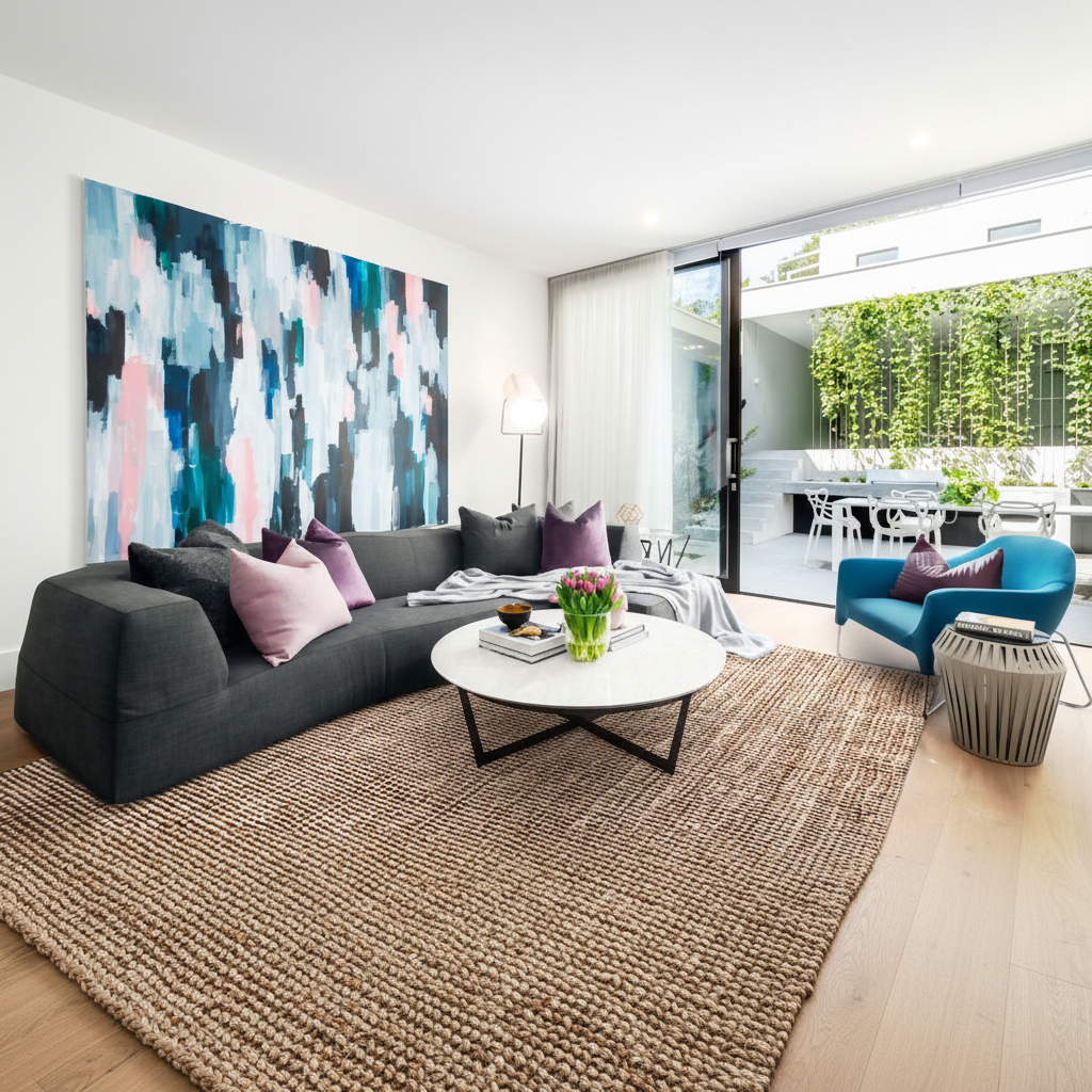 ओनलीमैट हाथ से बुना हुआ लक्स जूट कालीन - प्राकृतिक जैविक गलीचा