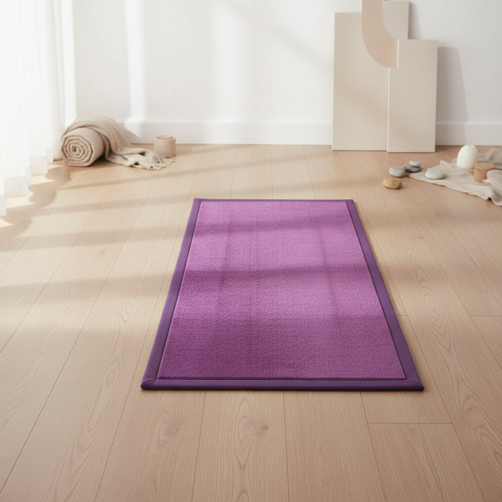 
                      
                        ओनलीमैट लॉन्ग पर्पल कलर सॉफ्ट बेडसाइड रनर / लग्जरी योगा / प्रार्थना मैट कॉटन बॉर्डर के साथ आयताकार
                      
                    