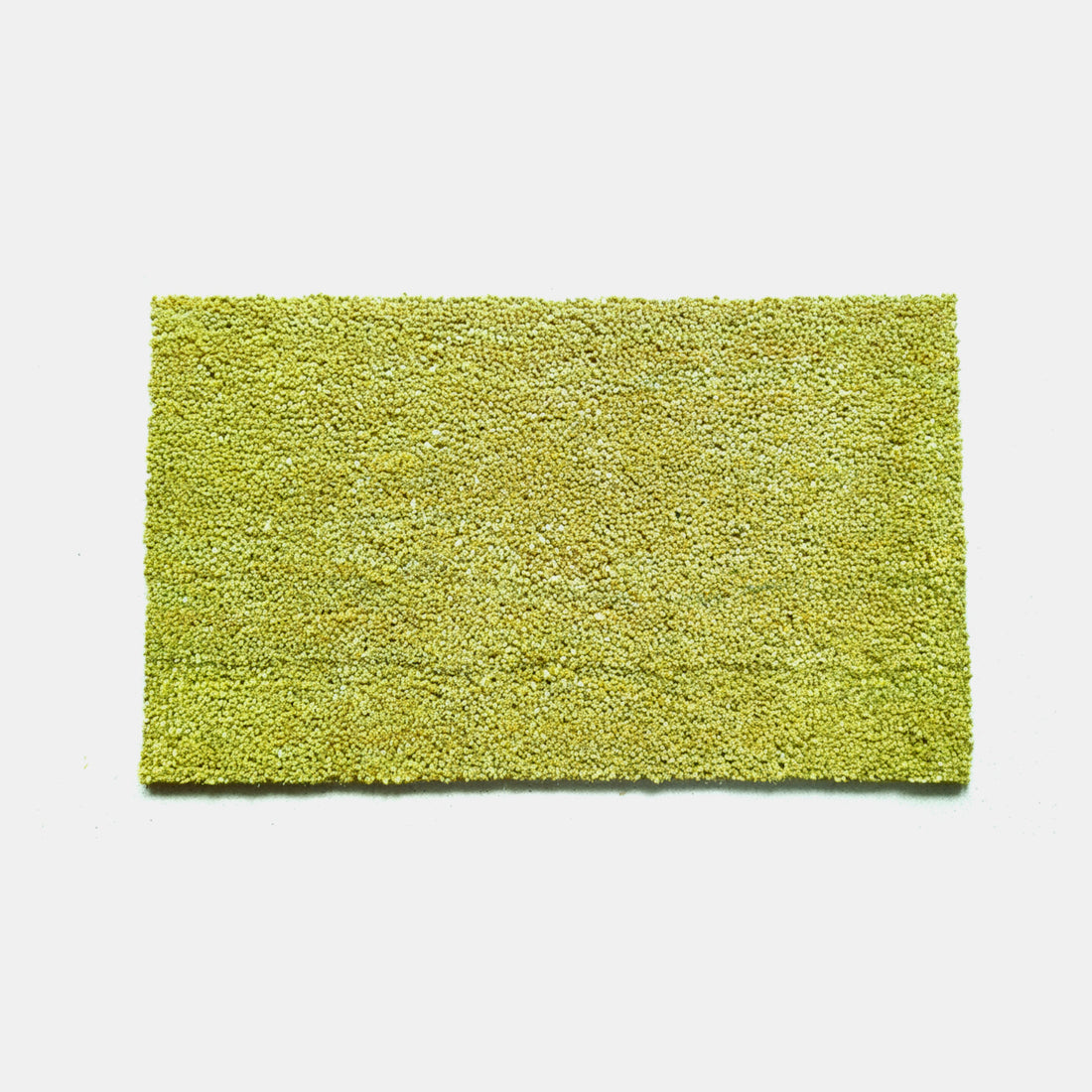 
                      
                        Lime green coir doormat on a white background
                      
                    