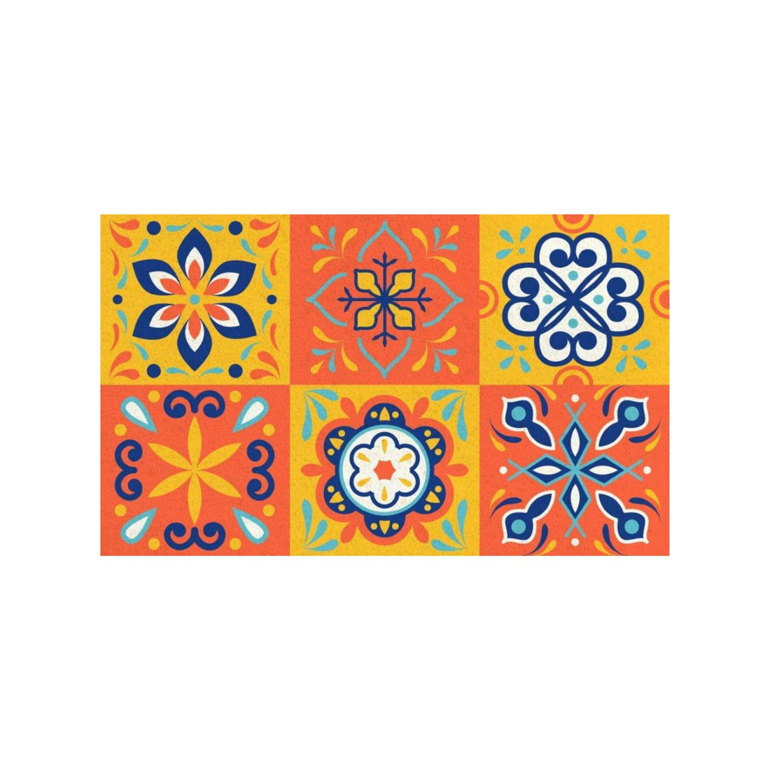 
                      
                        OnlyMat Mexican Talavera Tile Coir Doormat with Anti-Slip Backing
                      
                    