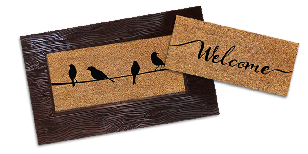 Wooden Texture Metallic Traymat with Removable Inserts - OnlyMat