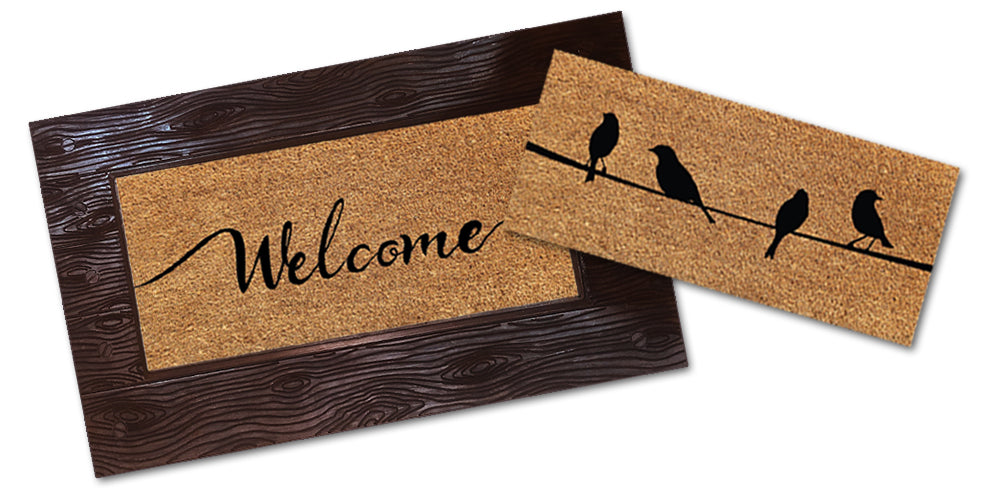 Wooden Texture Metallic Traymat with Removable Inserts - OnlyMat