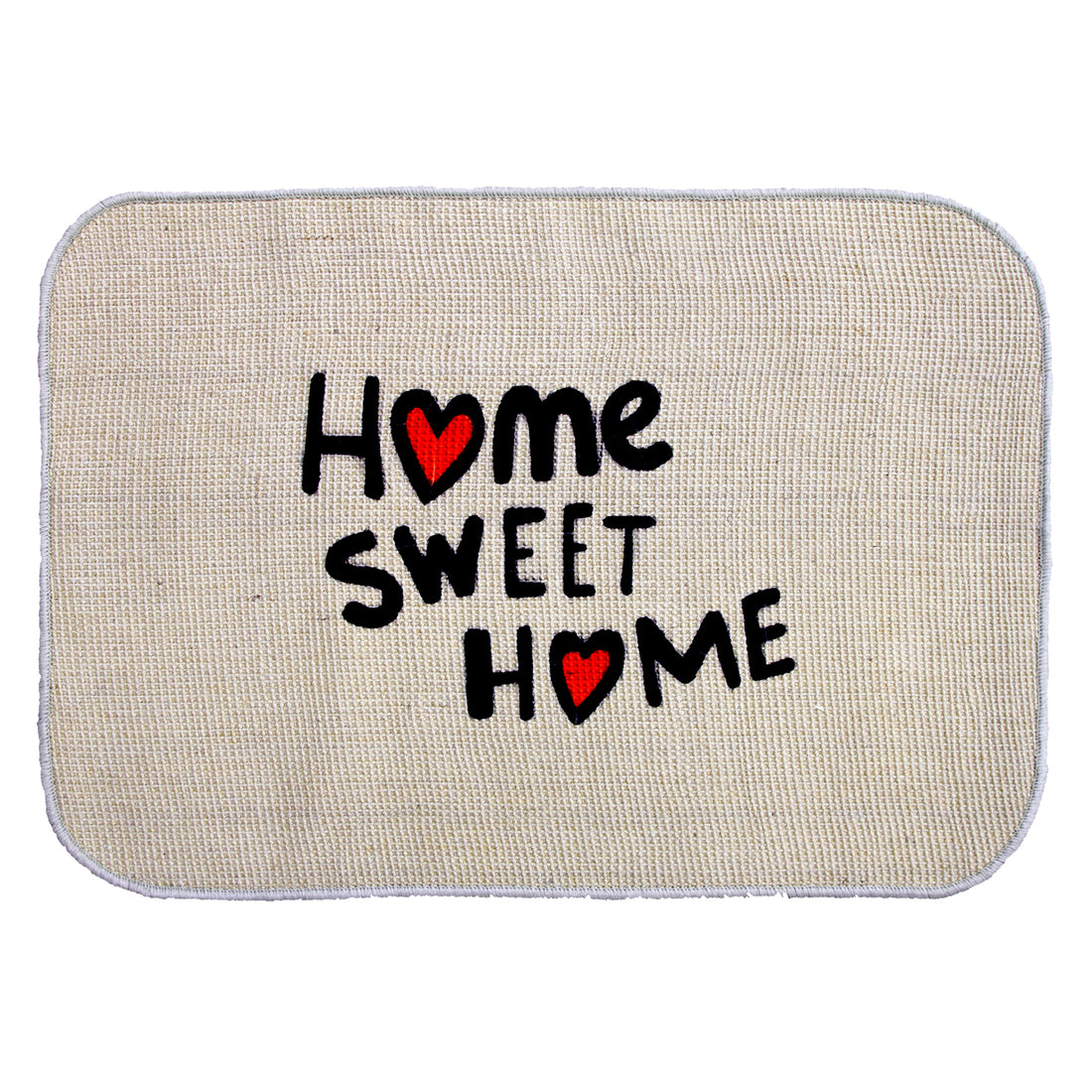 
                      
                        Home Sweet Home Printed Micro Boucle Jute Door Mat
                      
                    