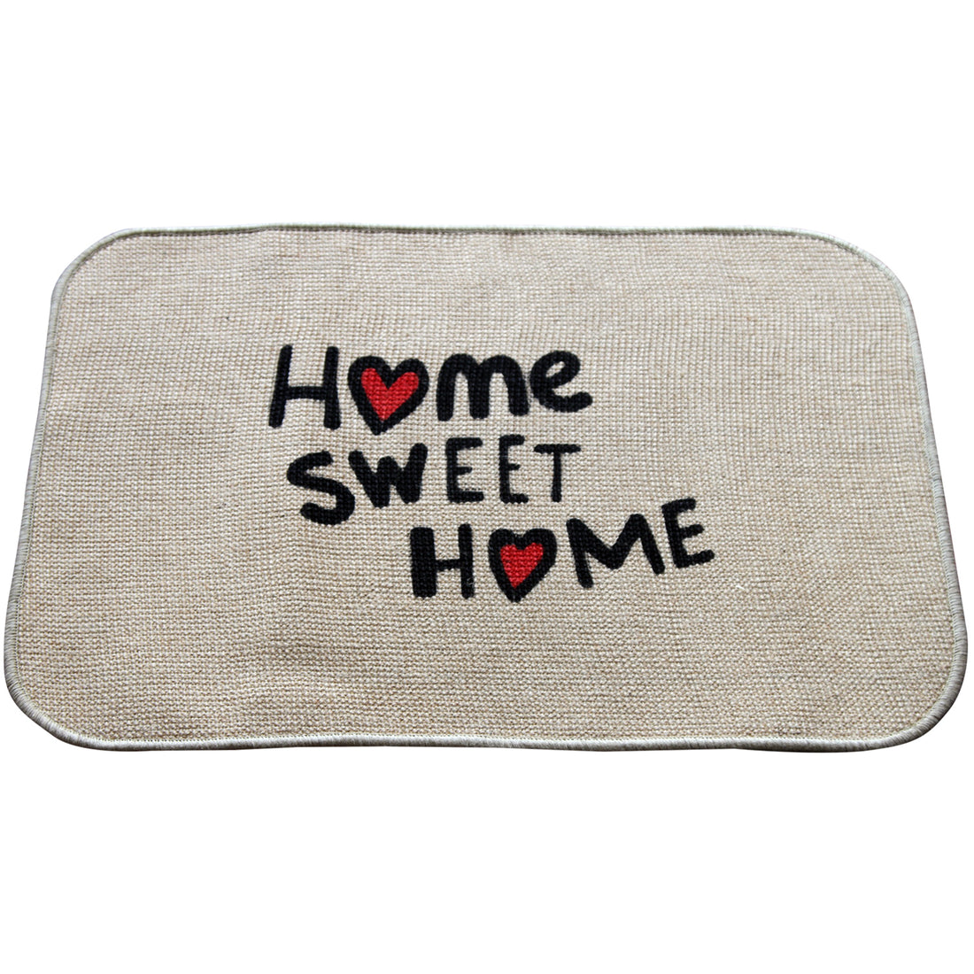 
                      
                        Home Sweet Home Printed Micro Boucle Jute Door Mat
                      
                    