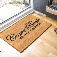 OnlyMat Door Mats Combo: Personalized Large Initials doormat with Underlay  Cotton Rug