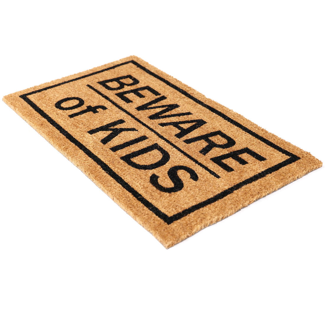 
                      
                        "Beware of Kids" Printed Natural Coir Funny Door Mat - OnlyMat
                      
                    