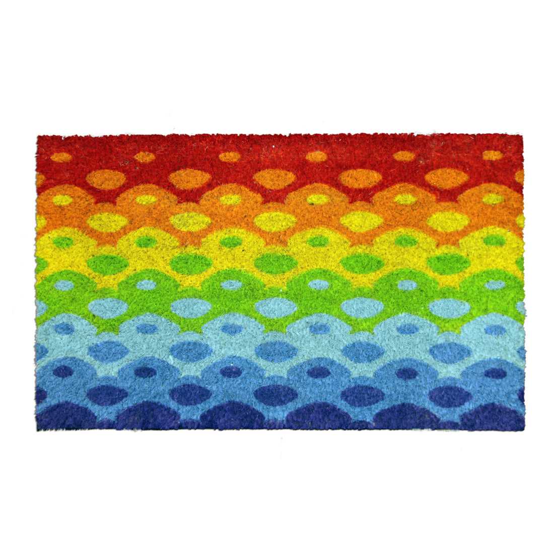 
                      
                        OnlyMat Pride Rainbow Bubble Coir Doormat with Anti-Slip Backing
                      
                    