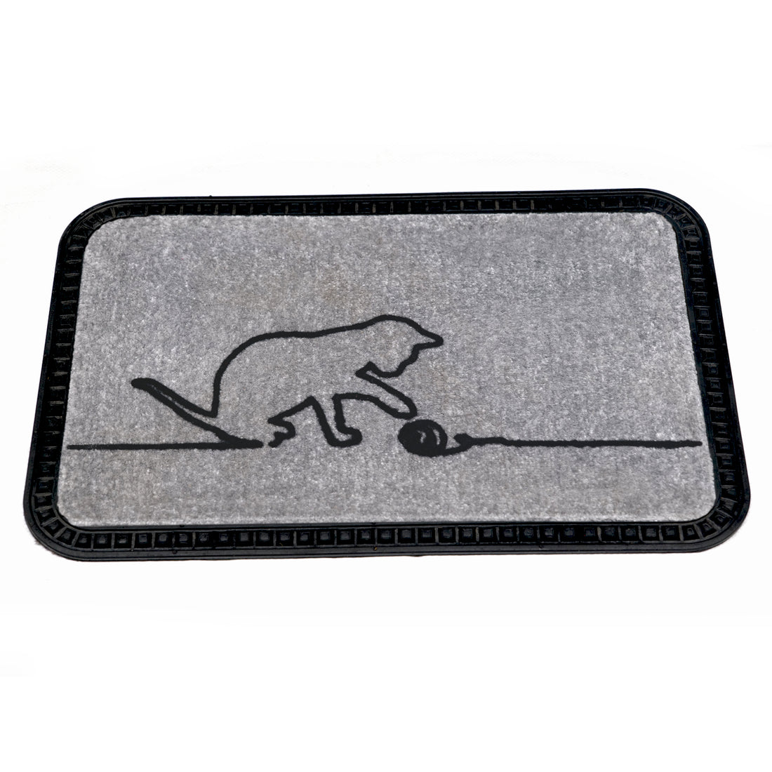 
                      
                        Onlymat Soft Doormat Cat Design (40x60cmx8mm) (Grey) - OnlyMat
                      
                    