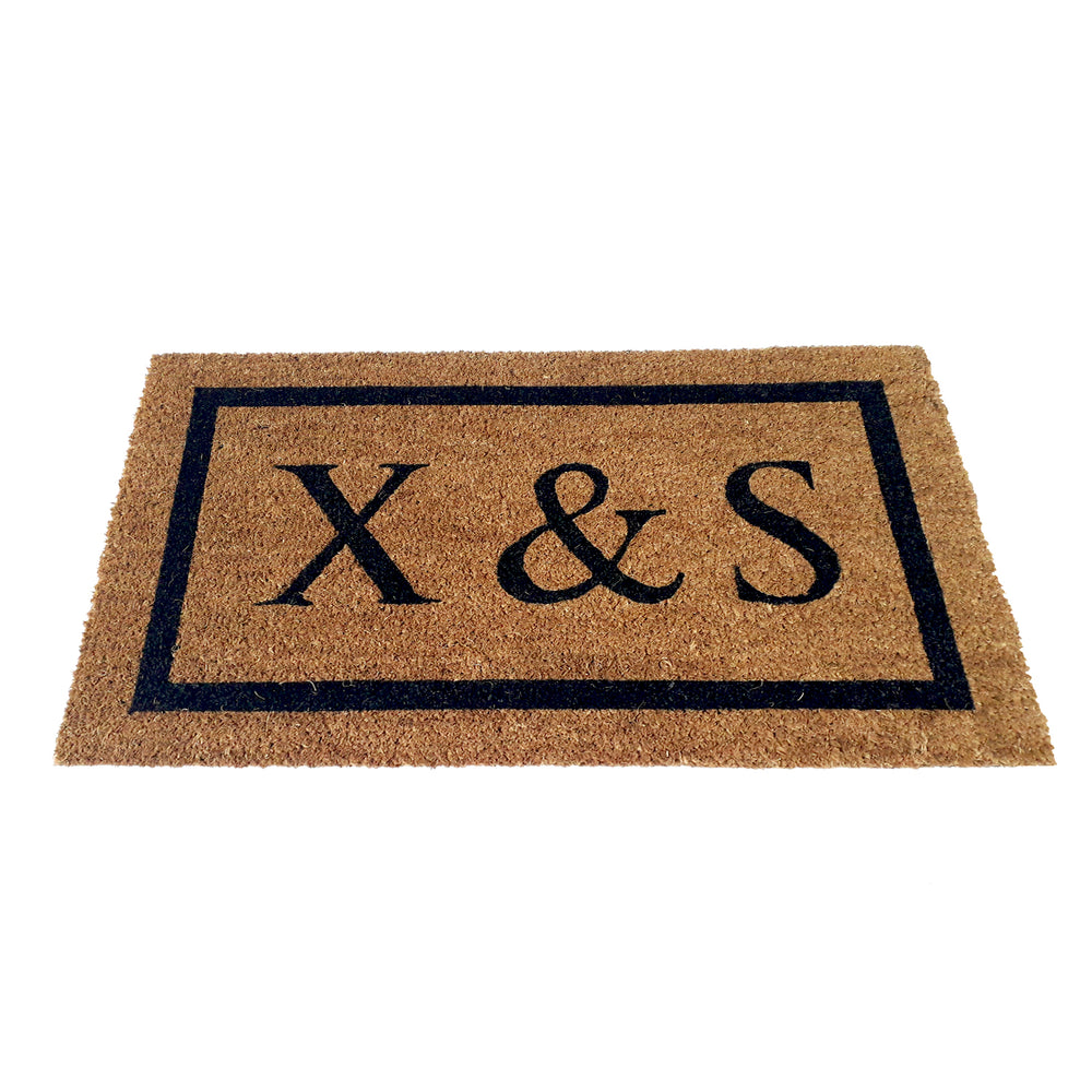 
                      
                        Personalized Doormat with Large Initials - Design 3 - OnlyMat
                      
                    