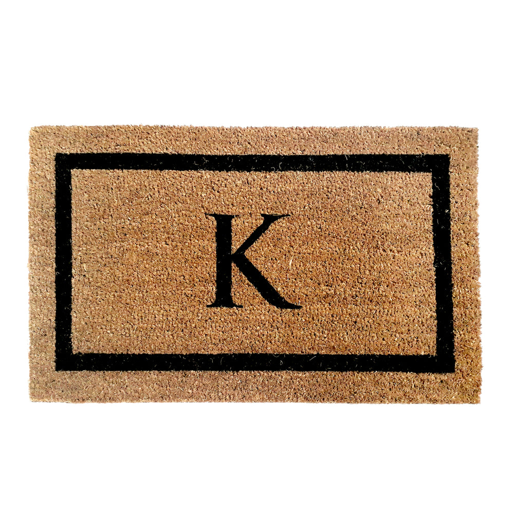 
                      
                        Personalized Doormat with Large Initials - Design 3 - OnlyMat
                      
                    
