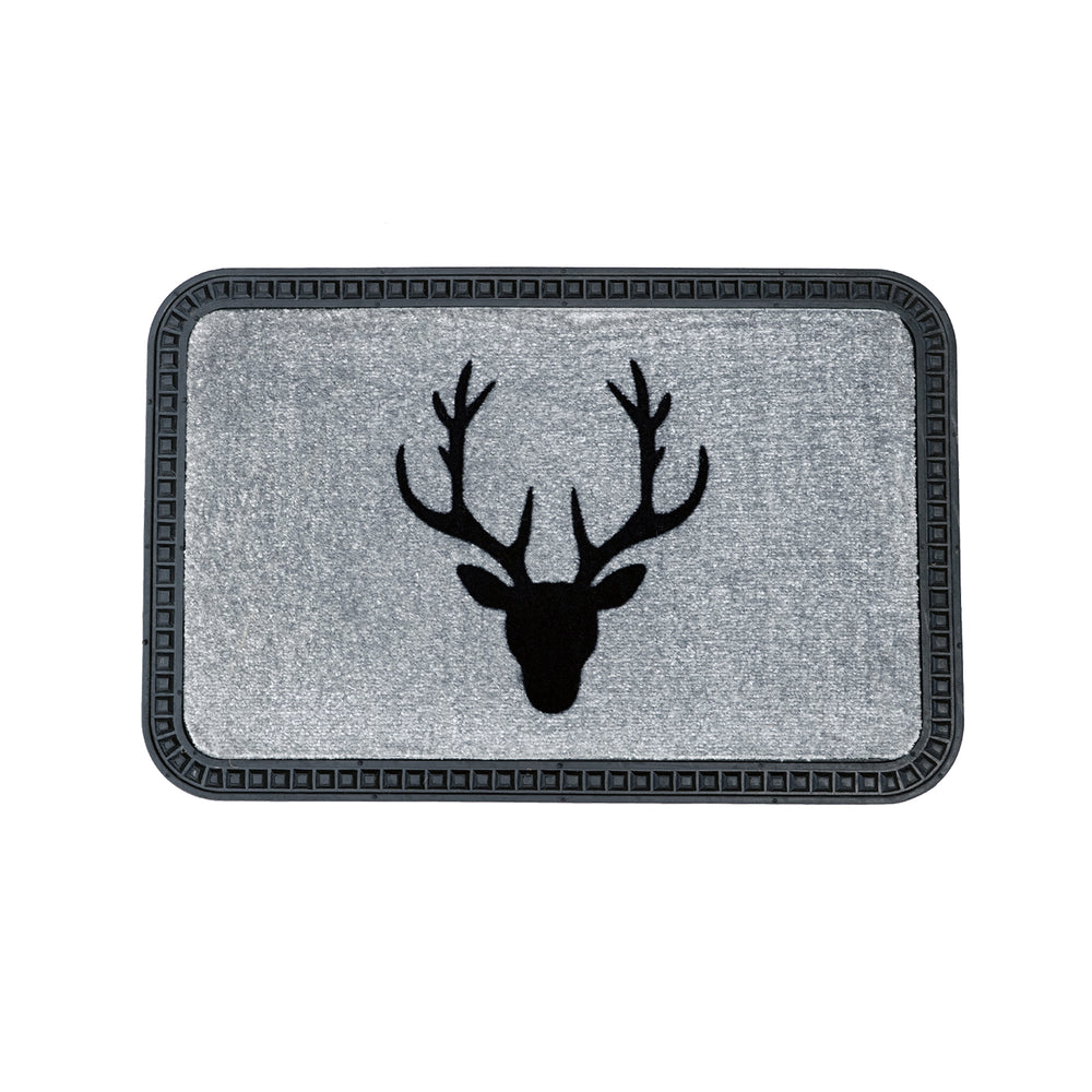 
                      
                        Onlymat Reindeer Design Soft All-Purpose Mat Home Kitchen Bathroom Door Entrance 40x60x8mm (Grey) - OnlyMat
                      
                    
