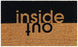 Inside Out Design Natural Coir Doormat - 45cm x 75cm - OnlyMat