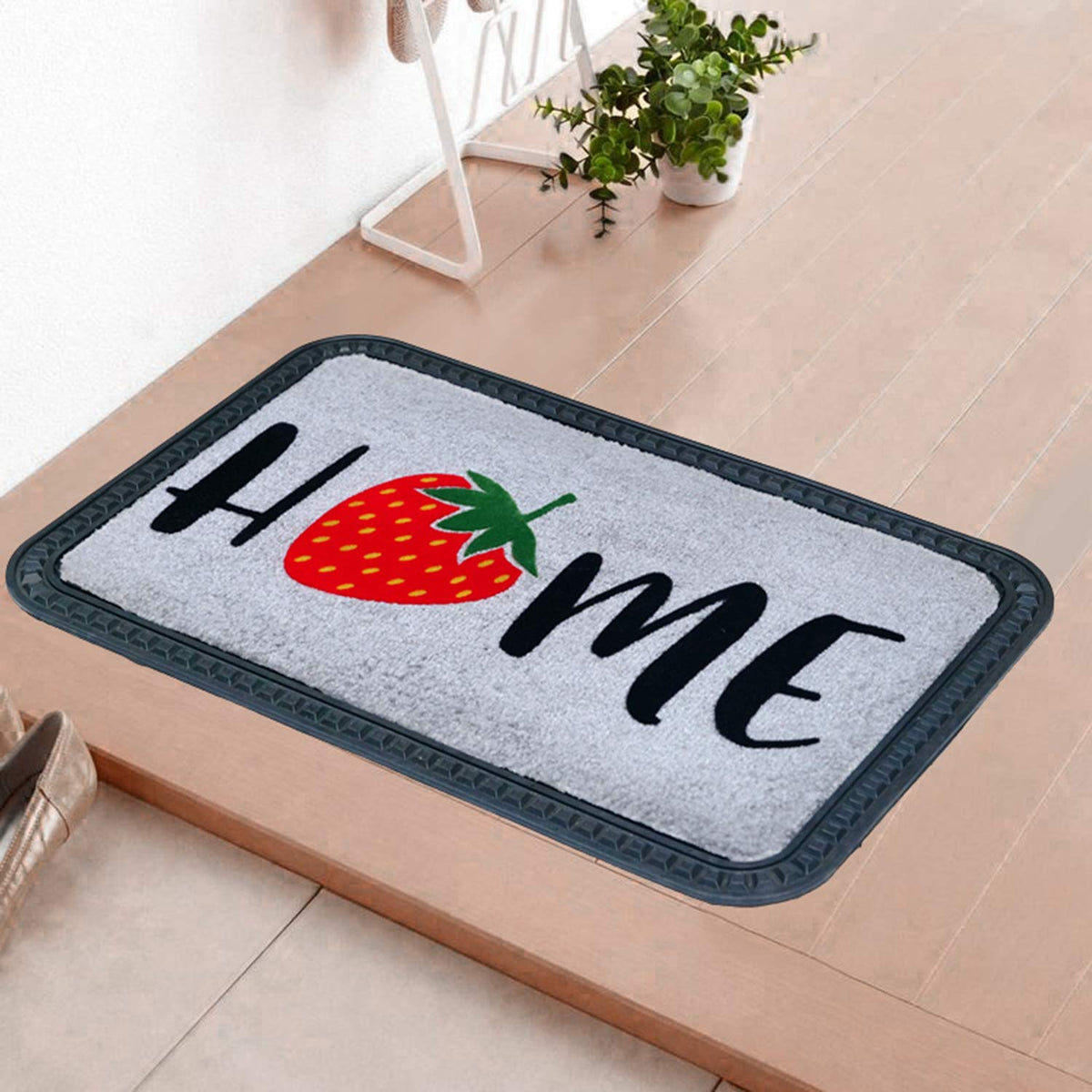 Premium Bath Mat with printed "Home" - OnlyMat