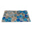Colourful Blue Design printed Natural Coir Door mat - OnlyMat
