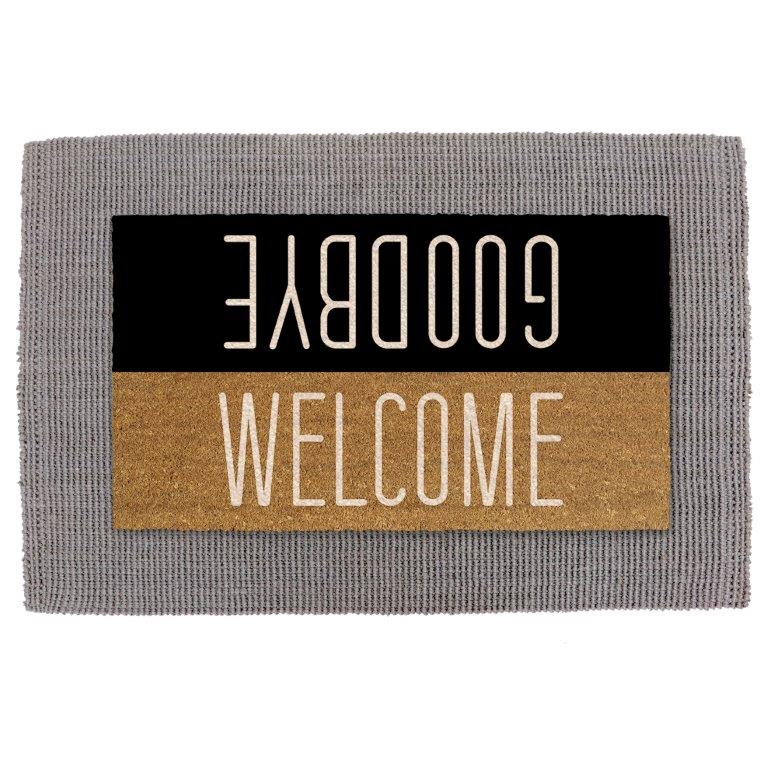 Onlymat Jute Coir Combo Welcome Goodbye - OnlyMat