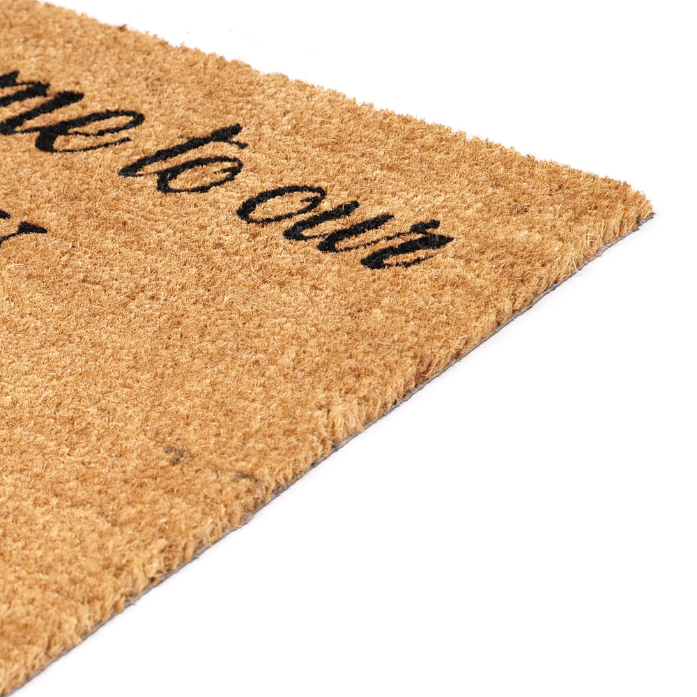 
                      
                        Funny "Welcome to Our Work in Progress" Printed Natural Coir Floor Mat - OnlyMat
                      
                    