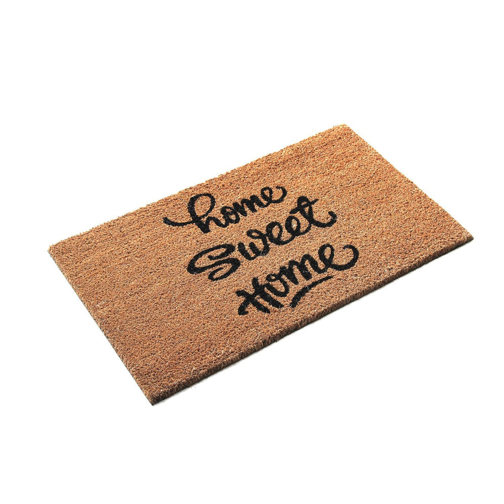 "Home Sweet Home" Printed Natural Coir Door Mat - OnlyMat