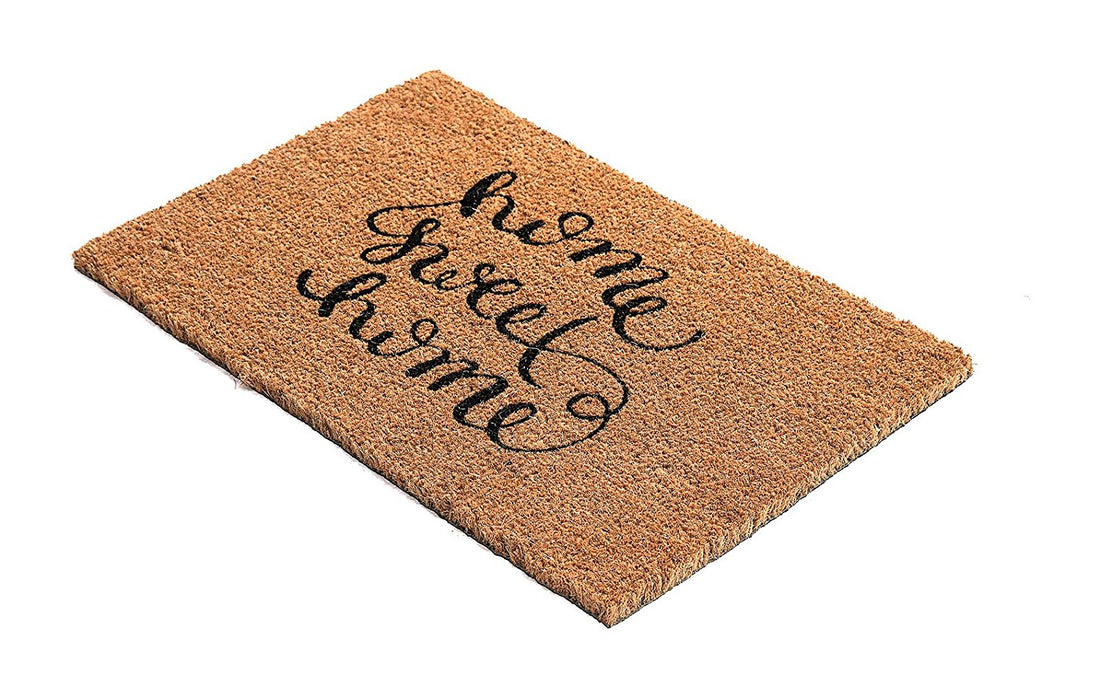
                      
                        "Home Sweet Home" Printed Natural Coir Door Mat - OnlyMat
                      
                    