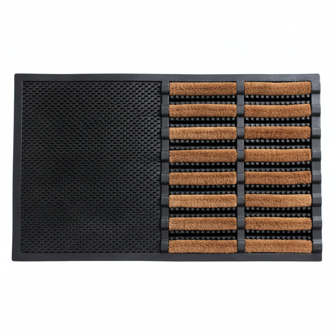 
                      
                        Brush Coir Entrance with Rubber Tray Mat - Best for high traffic entrance - Sanitisation Mat - OnlyMat
                      
                    