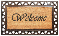 Rubber Moulded Coir Doormat 'WELCOME' - OnlyMat