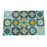 Flower Pattern Mosaic Tile Printed Coir Mat