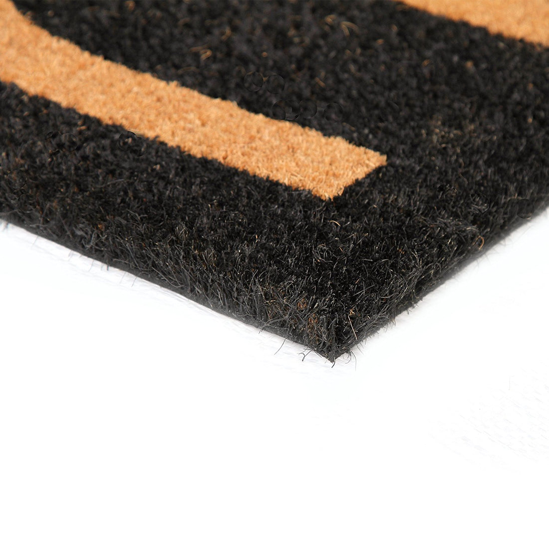 
                      
                        Elegant Funny Black & Brown "Hi Bi" Printed Natural Coir Door Mat - OnlyMat
                      
                    
