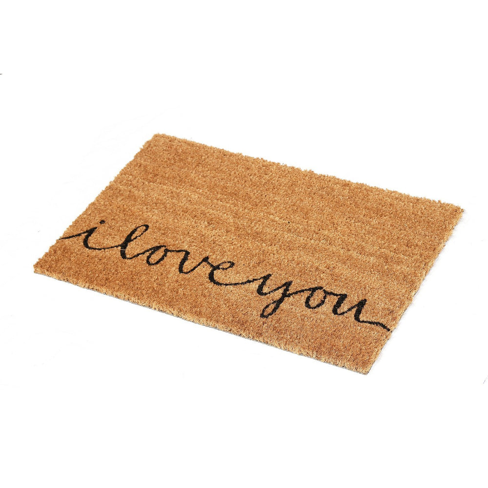 
                      
                        "I Love You" Printed Natural Coir Floor Mat - OnlyMat
                      
                    