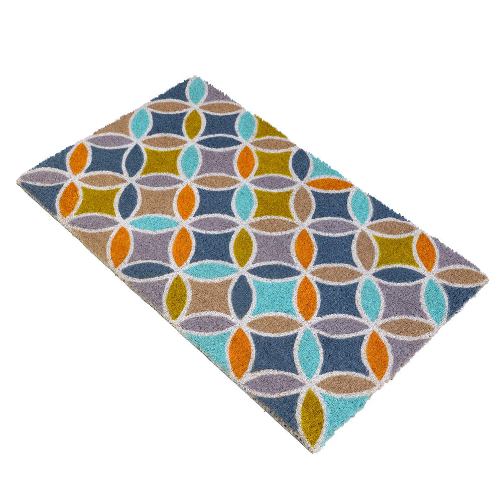 
                      
                        Printed Multi colour Natural Coir Doormat - OnlyMat
                      
                    