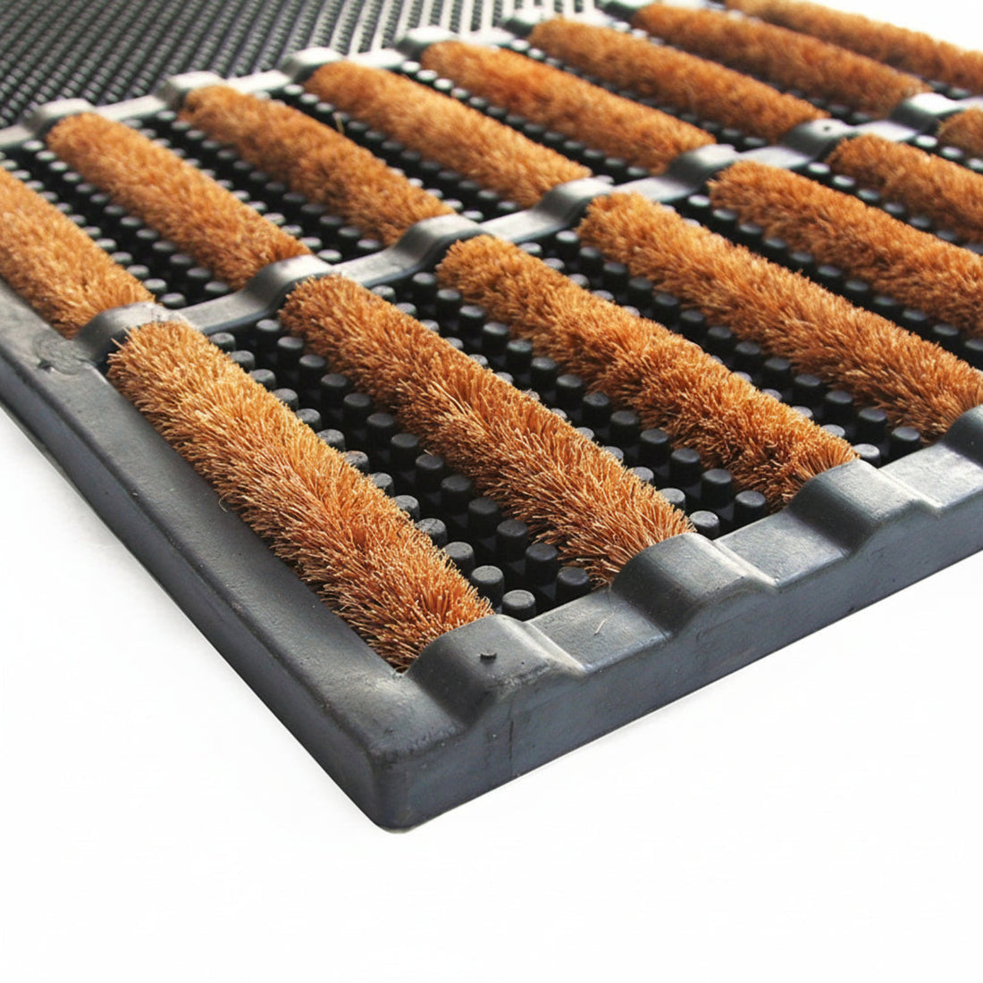 
                      
                        Brush Coir Entrance with Rubber Tray Mat - Best for high traffic entrance - Sanitisation Mat - OnlyMat
                      
                    