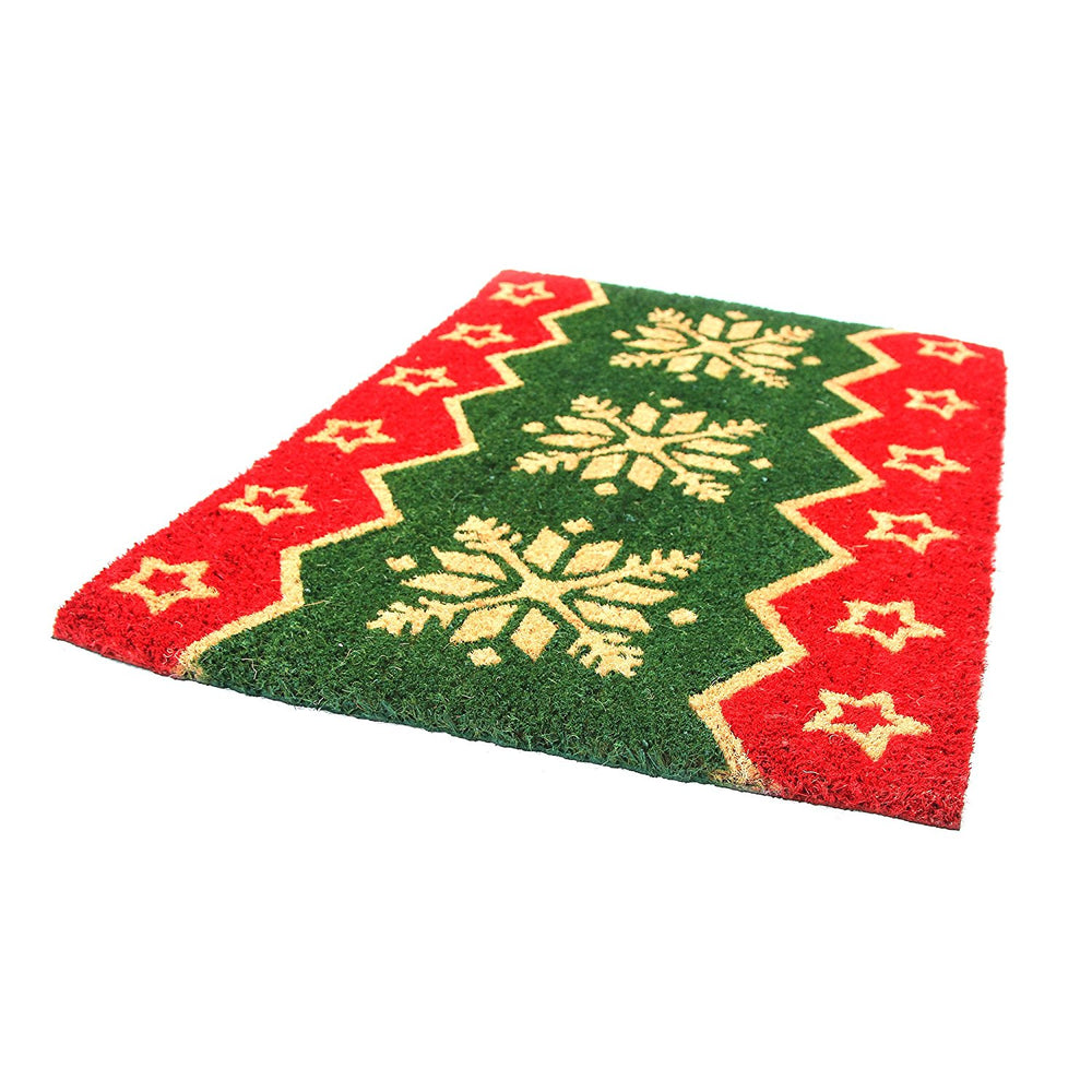
                      
                        Red Green Natural Coir Designer Doormat - OnlyMat
                      
                    