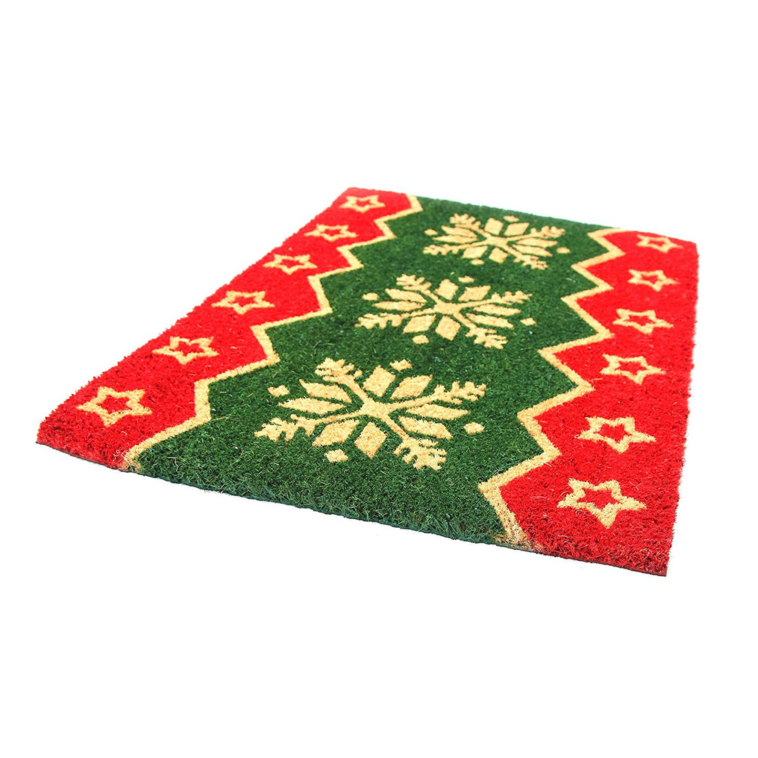 
                      
                        Red Green Natural Coir Designer Doormat - OnlyMat
                      
                    