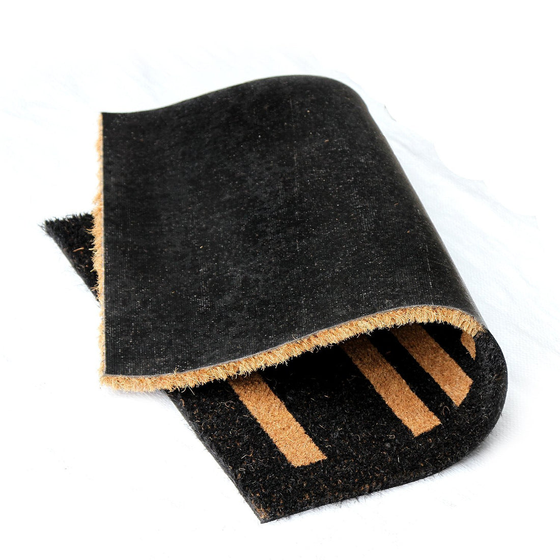 
                      
                        Elegant Funny Black & Brown "Hi Bi" Printed Natural Coir Door Mat - OnlyMat
                      
                    