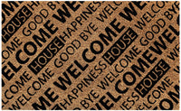 "Welcome" Printed Natural Coir Doormat - OnlyMat