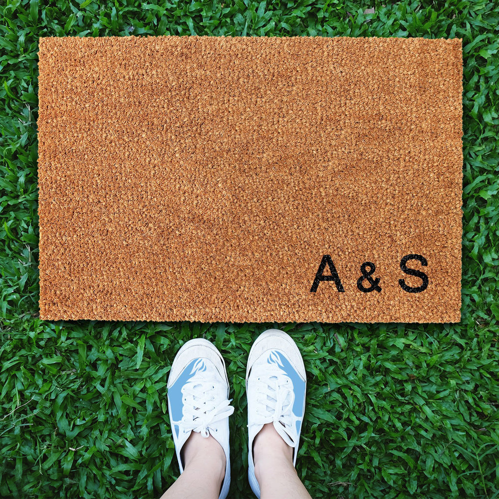 
                      
                        Personalized Doormat with Family Initials  - Design 4 - OnlyMat
                      
                    