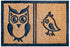 Owl and Bird Coir Rubber Doormat - OnlyMat