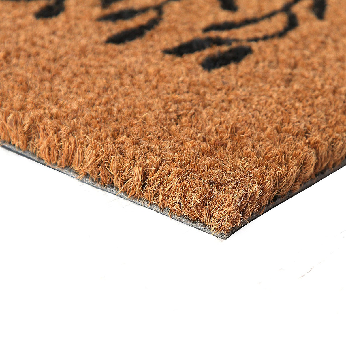 Tree Printed Natural Coir Doormat - OnlyMat