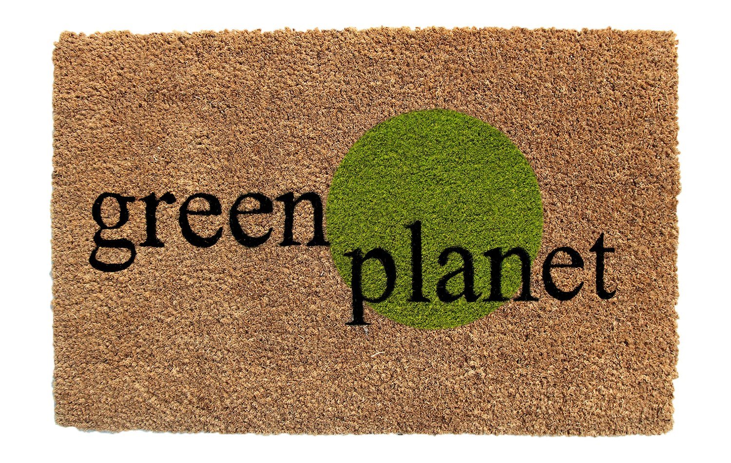 Natural Green Planet Coir Doormat - OnlyMat