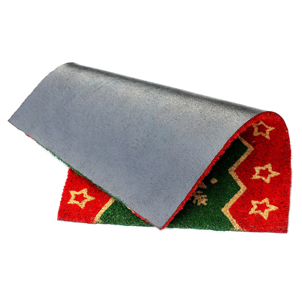
                      
                        Red Green Natural Coir Designer Doormat - OnlyMat
                      
                    