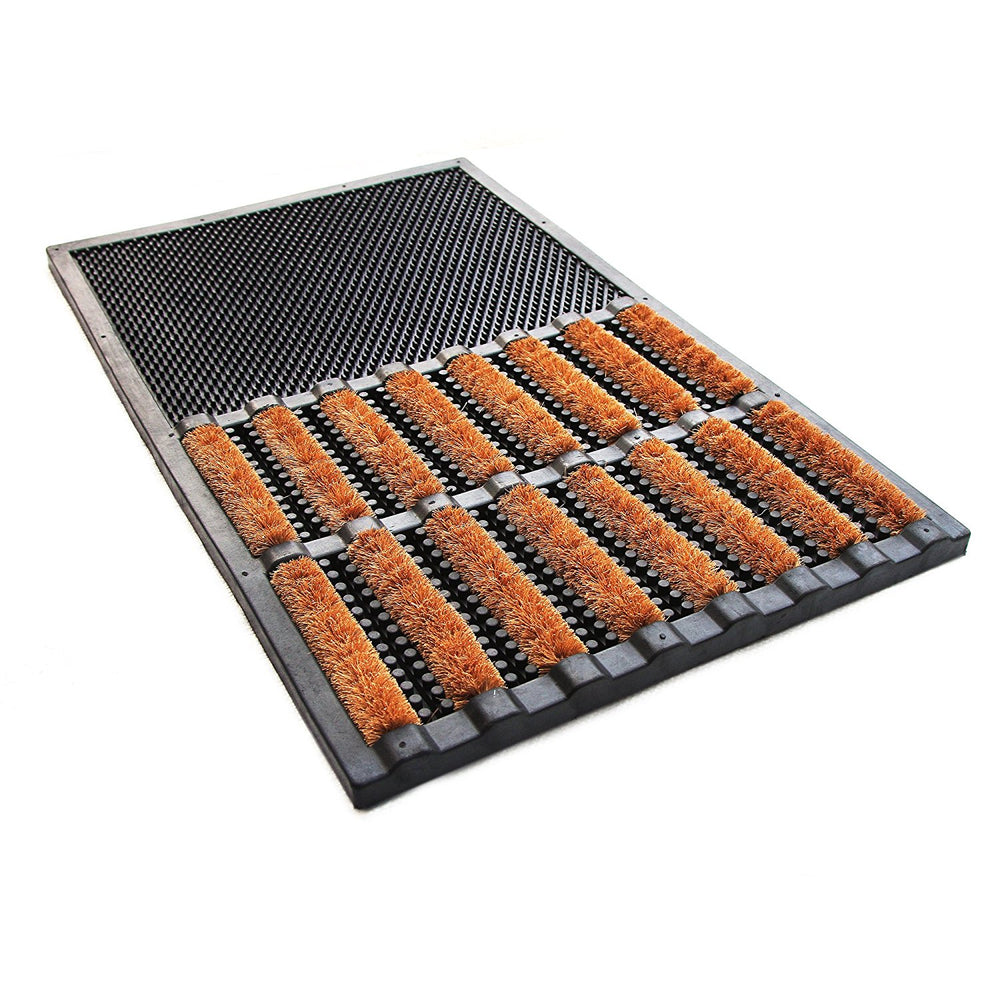 
                      
                        Brush Coir Entrance with Rubber Tray Mat - Best for high traffic entrance - Sanitisation Mat - OnlyMat
                      
                    
