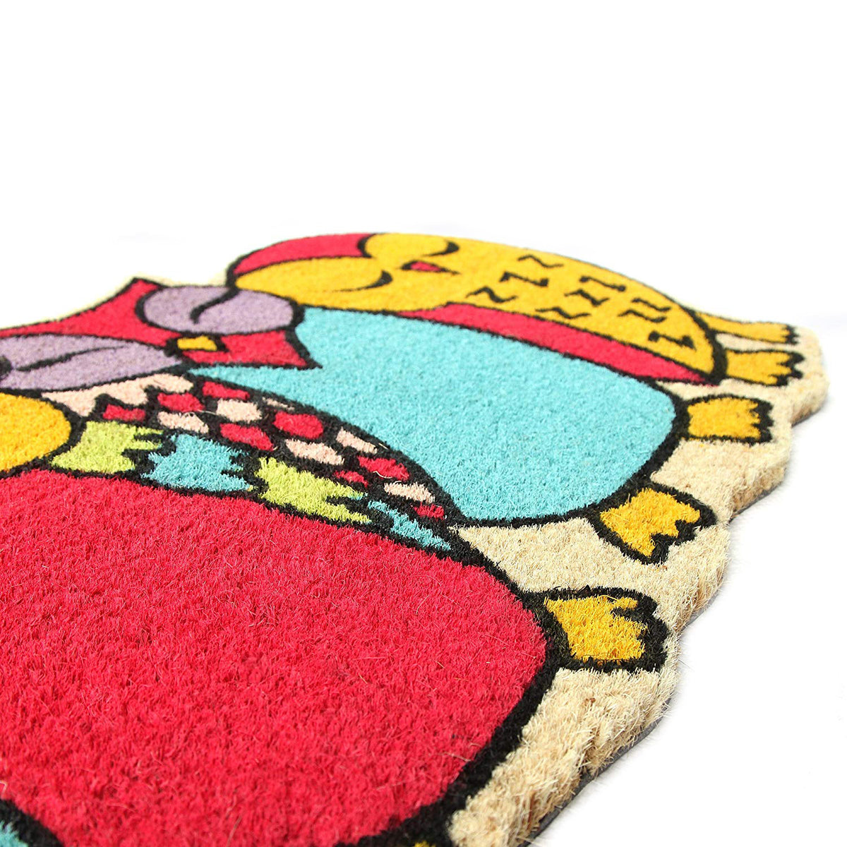 Onlymat Owl shape Coir Mat - OnlyMat