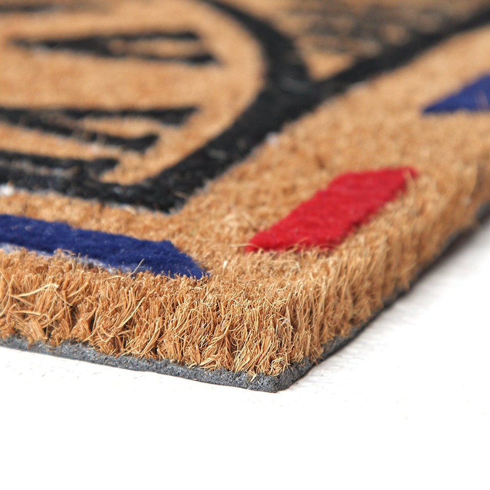 
                      
                        Postage Stamp Natural Printed Coir Doormat - OnlyMat
                      
                    