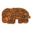 Elegant Elephant Shape Anti-Slip Coir Floor Mat - OnlyMat
