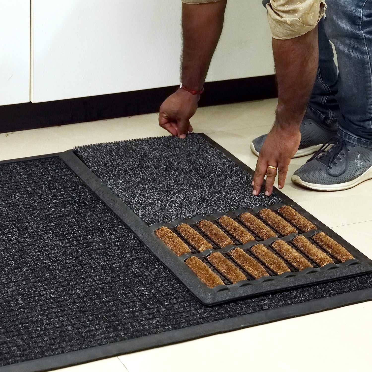 OnlyMat Sanitize Mat COMBO 3 Mats Office Hotels and Hospital Entr