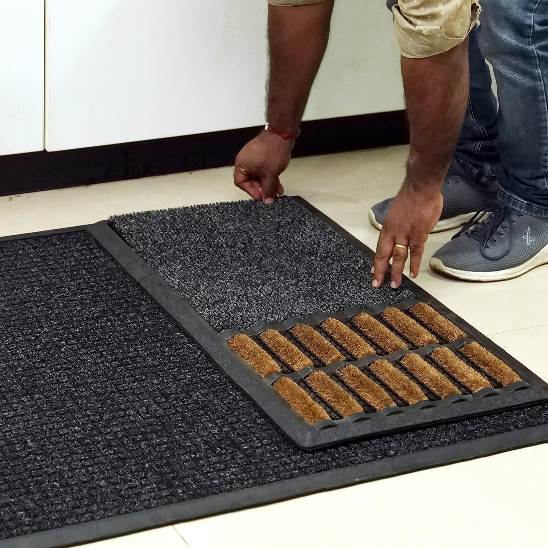 
                      
                        Sanitize Mat COMBO - 3 Mats - Office, Hotels and Hospital Entrance - OnlyMat
                      
                    