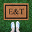 Personalized Doormat with Large Initials - Design 3 - OnlyMat
